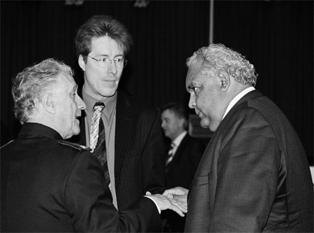 photo of Tom Calma at the National Press Club