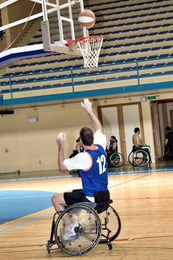 Wheelchair basketball