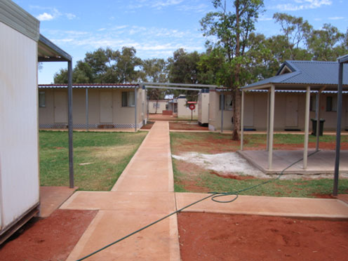 Photo: Leonora immigration detention facility