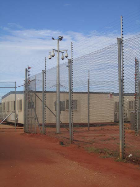 Fences and cameras, Curtin IDC