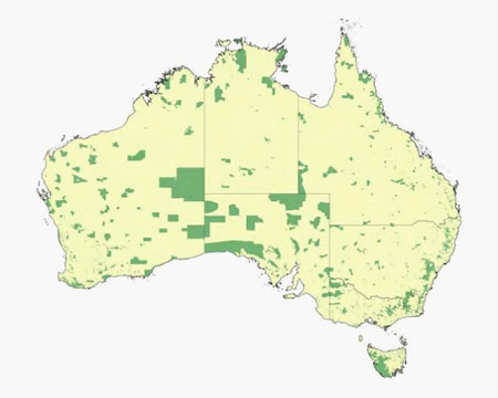 Detailed climatology map - Average number of days with rain  - Annual