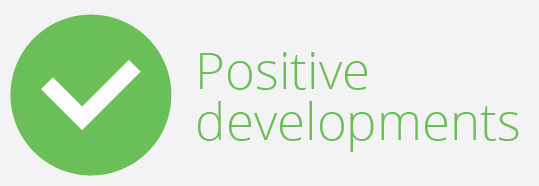 Positive Developments