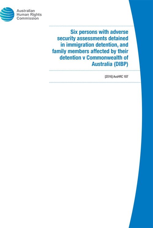 Cover of [2016] AusHRC 107