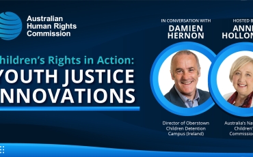 Innovations in youth justice: child rights in action webinar