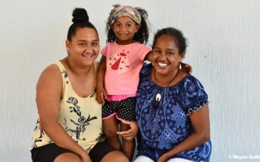 Regina Turner and family