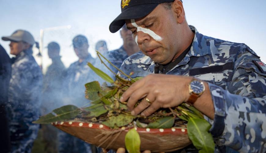 RAAF smoking ceremony