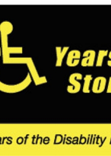 Logo: Twenty Years: Twenty Stories - celebrating 20 Years of the Disability Discrimination Act