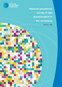 Age Prevalence Report 2015 cover image