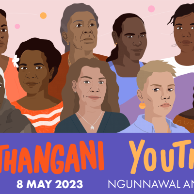 Wiyi Yani U Thangani Youth Forum Banner