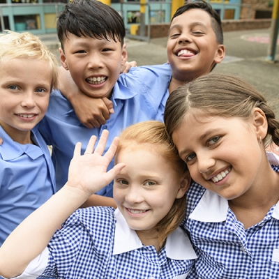 Australian school kids